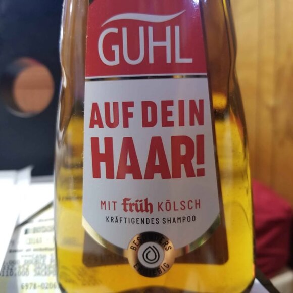 250ml Guhl Beer Shower  Kölsch Bier  Shampoo Unisex LIMITED Germany - Picture 4 of 8